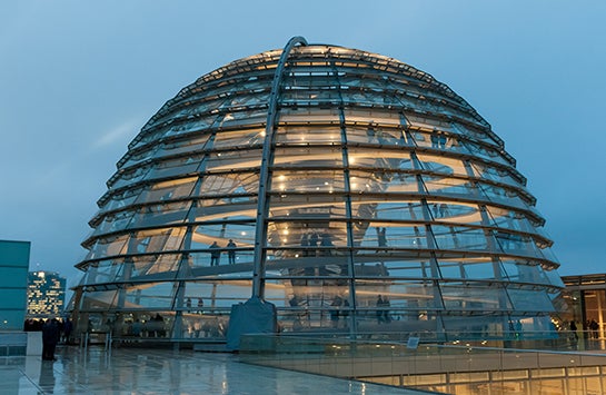 The Reichstag Building in Berlin